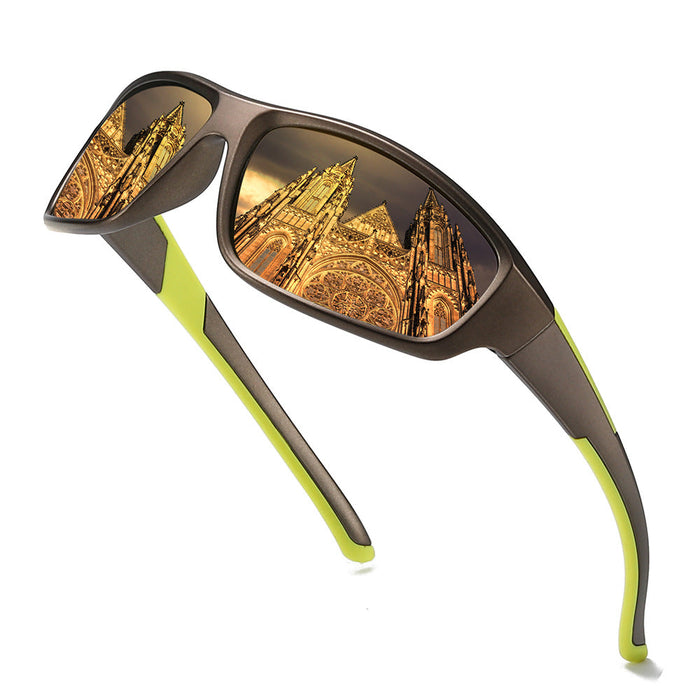 Wholesale   men's sports glasses riding polarized sunglasses driving sunglasses  driving glasses