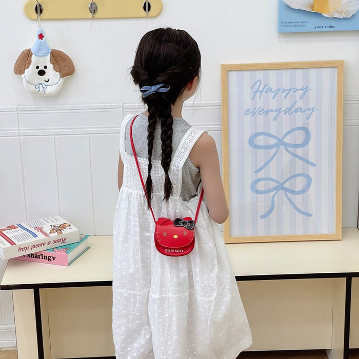 Wholesale Cute girls'  cat crossbody shoulder bag