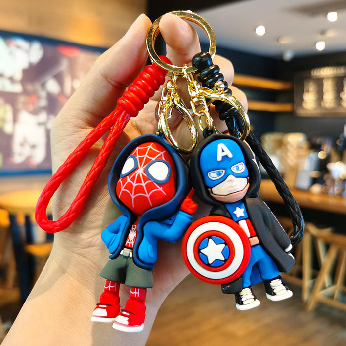 Wholesale Cartoon Doll Silicone Keychain JDC-KC-Tingm227