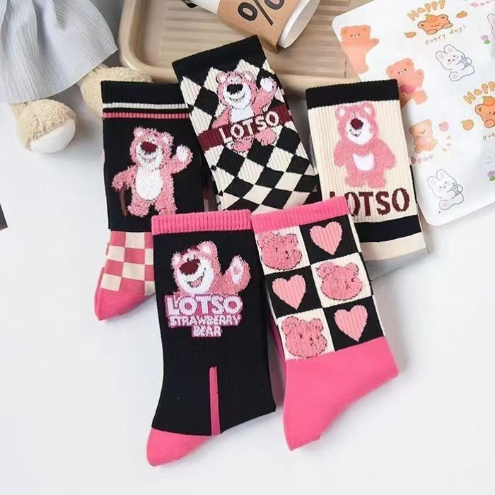 Wholesale Socks children's new long stockings, internet famous personality, wearing long stockings outside, student cotton socks, cute
