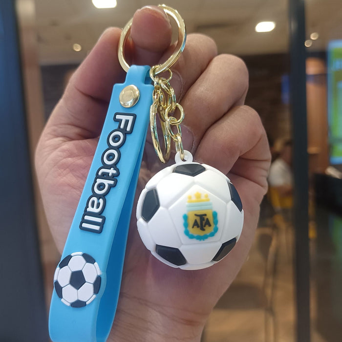 Wholesale Cartoon Soccer Keychain