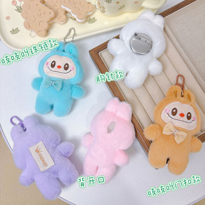 Wholesale Cartoon Cotton Plush Doll Pendant Cloth Doll Keychain Brooch f Slippers Bag Accessories