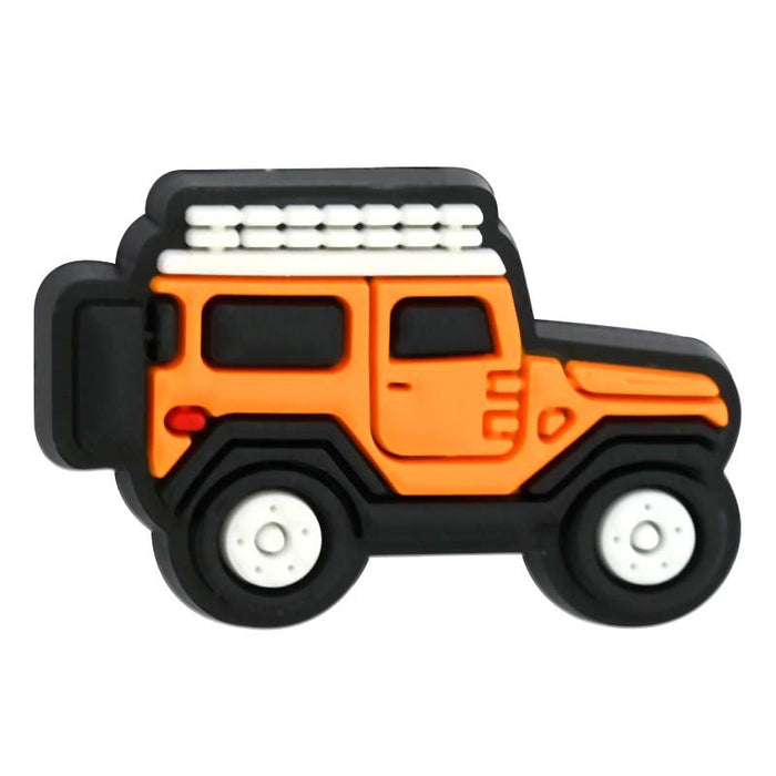 Wholesale Cartoon Car Series Beads DIY Soft Glue Double-Sided Focus Beads Ballpoint Pen Beads Accessories Beads Loose Beads