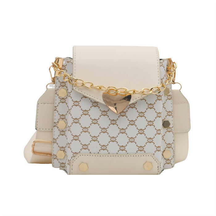 Wholesale Texture Vertical Retro Trendy Mobile Phone Bag Storage Bag Single Shoulder Crossbody Bag