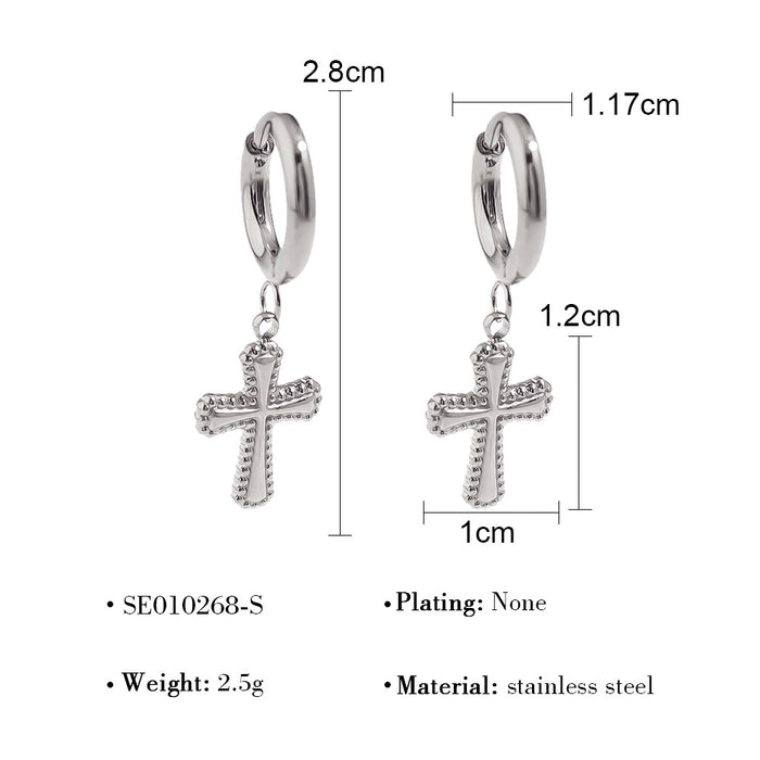 Wholesale Geometric Ear Buckle Fan-shaped Butterfly Diamond Ring Earrings Women's Earrings