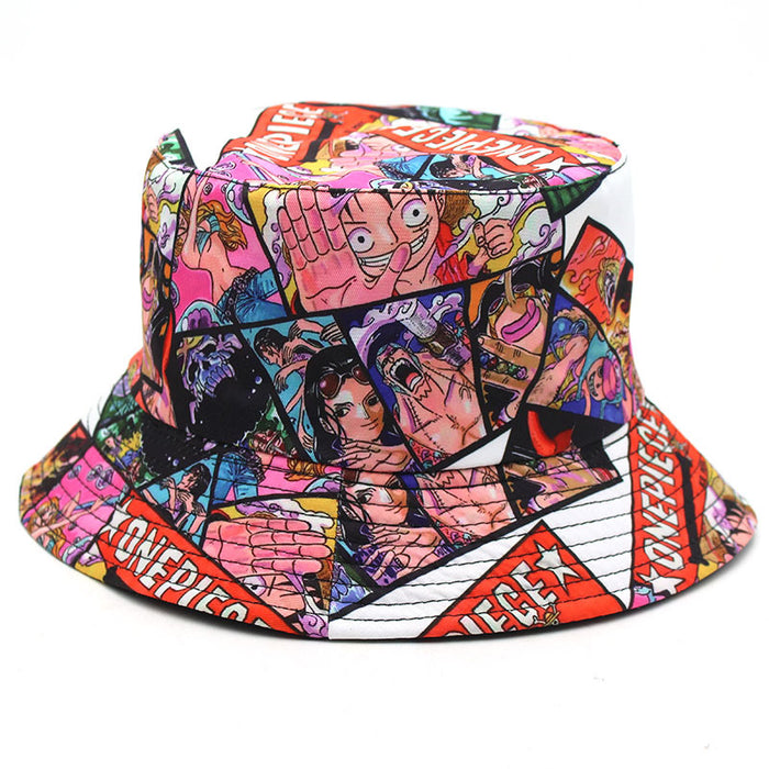 Wholesale Cartoon and anime print fisherman' s hat