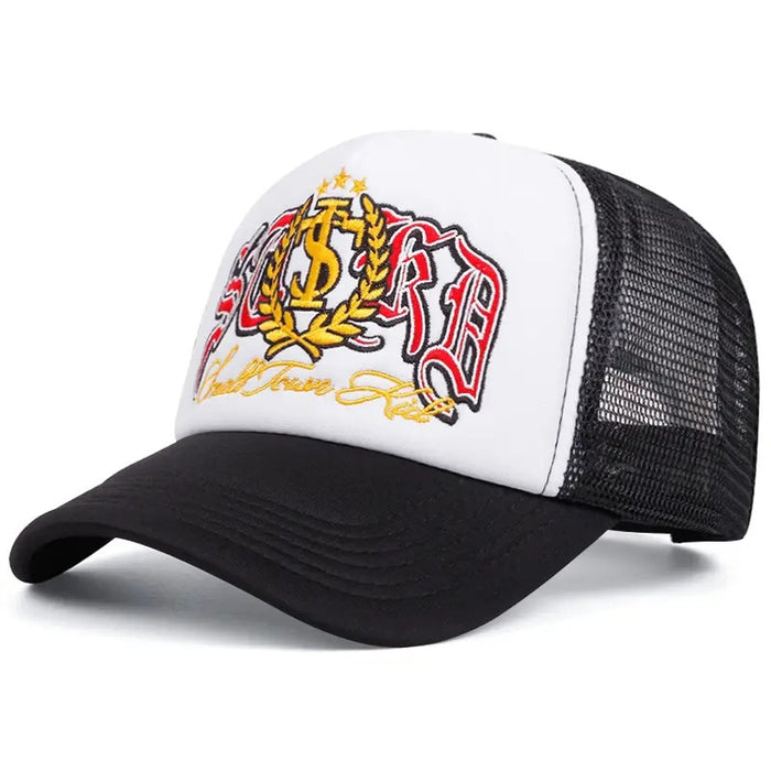 Wholesale Embroidered Letter Badge Baseball Hat