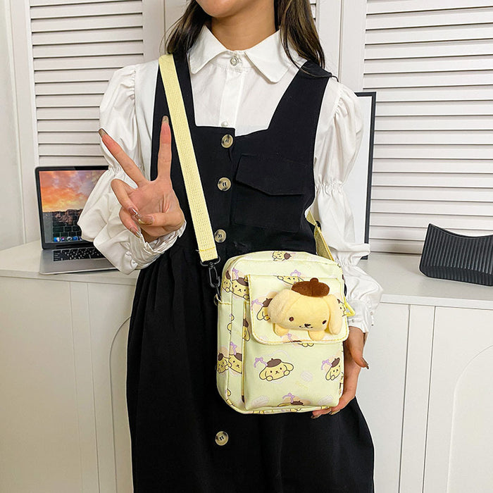 Wholesale Summer Printed Cartoon Cute Children's Doll Shoulder Bag Crossbody Coin Purse