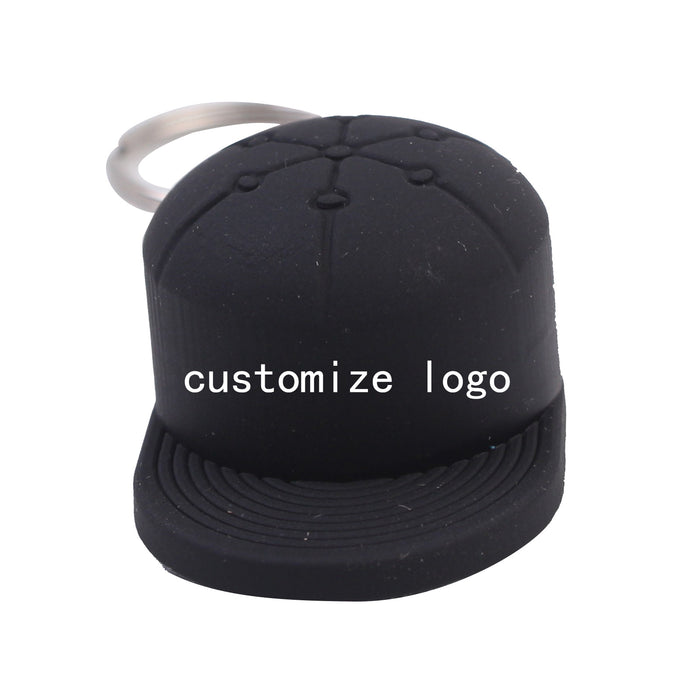 Wholesale Creative 3D Hat Keychain Pvc JDC-KC-MiLai015