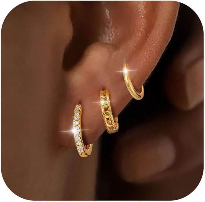 Wholesale Hot selling minimalist classic micro embedded zircon round ear buckle set with niche design earrings