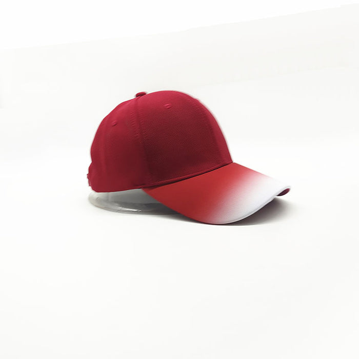 Wholesale Gradient baseball cap, outdoor sunshade hat, sun protection hat