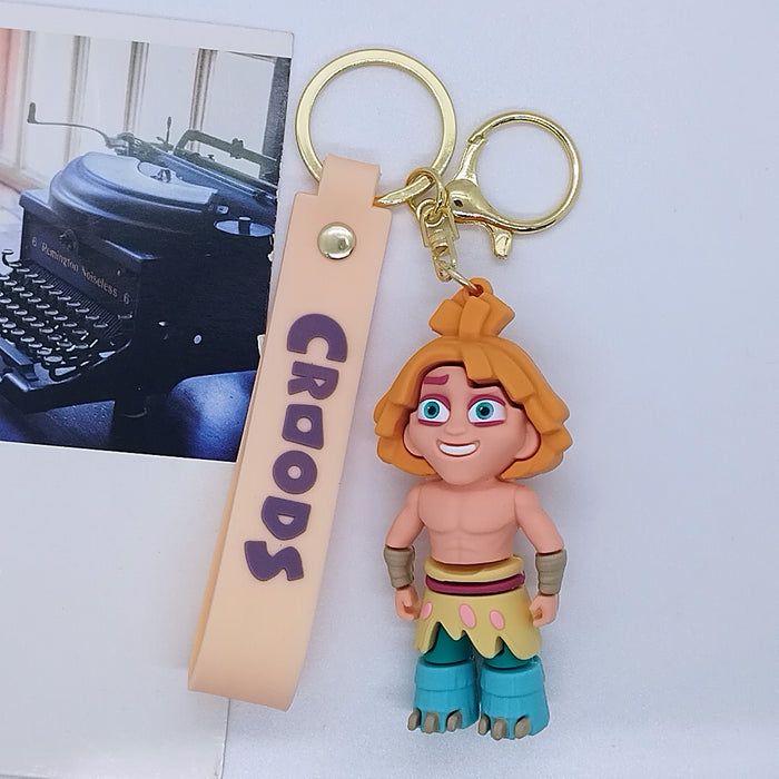 Wholesale Cute cartoon characters key chain pendant bag car key chain Accessories