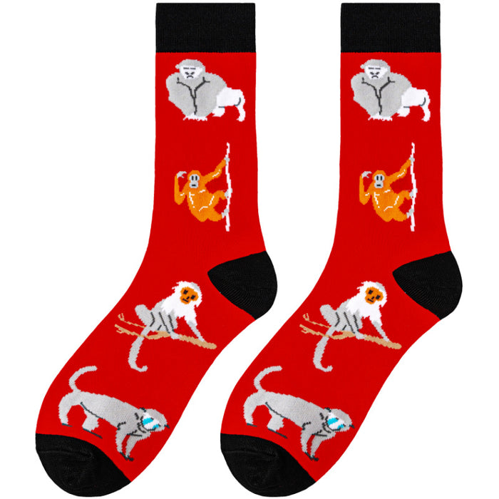 Wholesale Cotton animal socks for all seasons