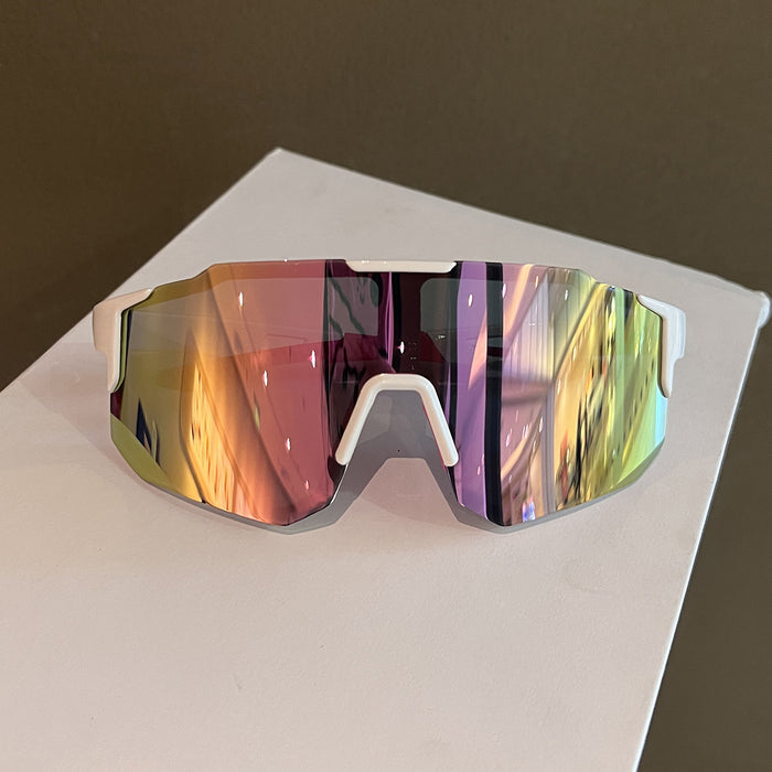 Wholesale New Outdoor Sports Cycling Windproof Sunshade Glasses Colorful Sunglasses Motorcycle