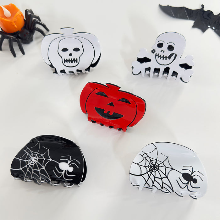 Wholesale Skull Funny  Hairpin Dark  Hair Clip Female Shark Clip Hair Clip