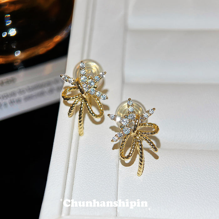 Wholesale   Ear Clip without Ear Holes  Zircon Earrings