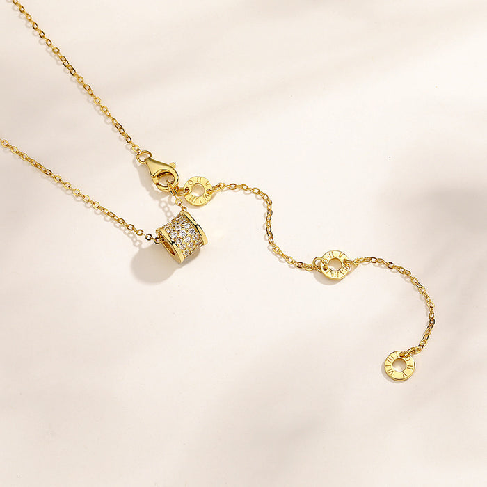 Wholesale Silver jewelry, pure silver necklace, women's niche design, pendant, temperament jewelry