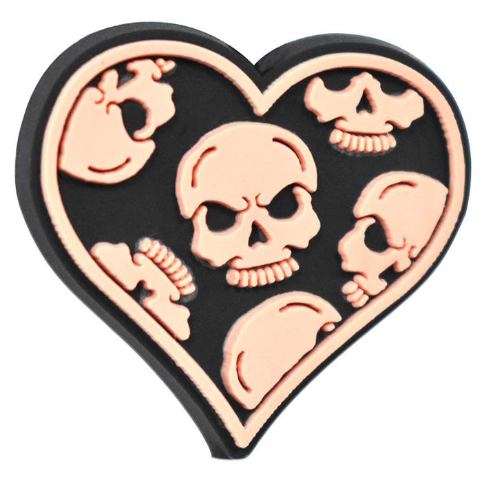 Wholesale  horror beads beaded patch PVC soft glue handmade detachable ballpoint pen accessories