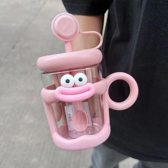 Wholesale Plastic large-capacity straw belly cup