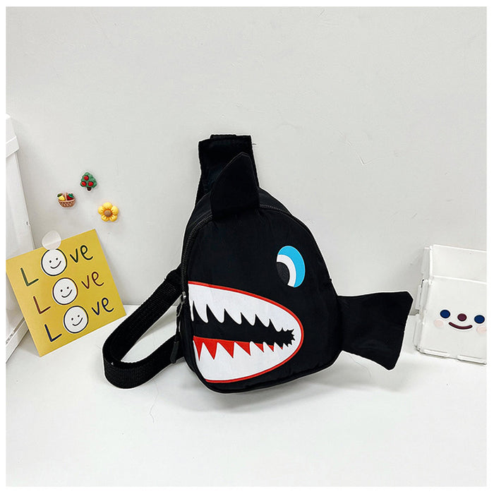 Wholesale Children's bag, personalized chest bag, baby's outdoor travel, stylish crossbody small bag