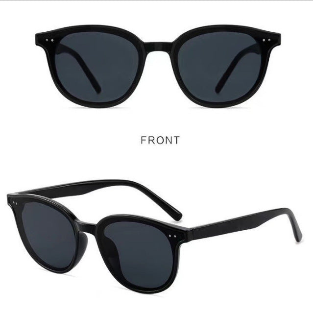 Wholesale New Retro Fashion Yellow Film Same Style Sunglasses Personalized Trendy Sunglasses Sunglasses Sunglasses