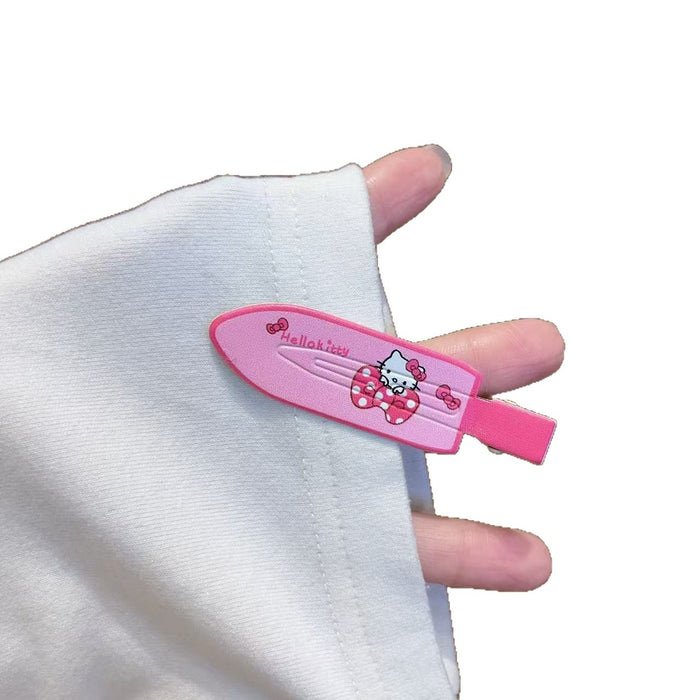 Wholesale PVC delicate duckbill clip kids'  hair clip