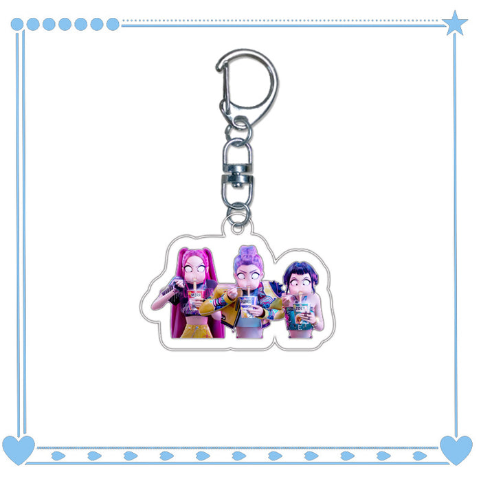 Wholesale Anime Custom Acrylic DIY Keychains