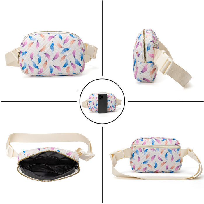 Wholesale Waist Bag Outdoor Sports Crossbody Bag Nylon Running Fitness Bag Mobile Phone Bag