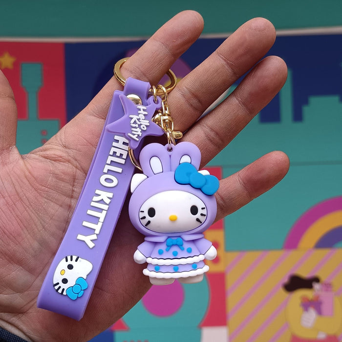 Wholesale Cartoon Silicone Doll Keychain JDC-KC-KuangK032