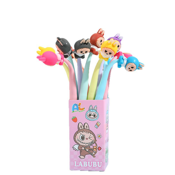 Wholesale Cartoon Shake-a-Bottle Soft Rubber Pen