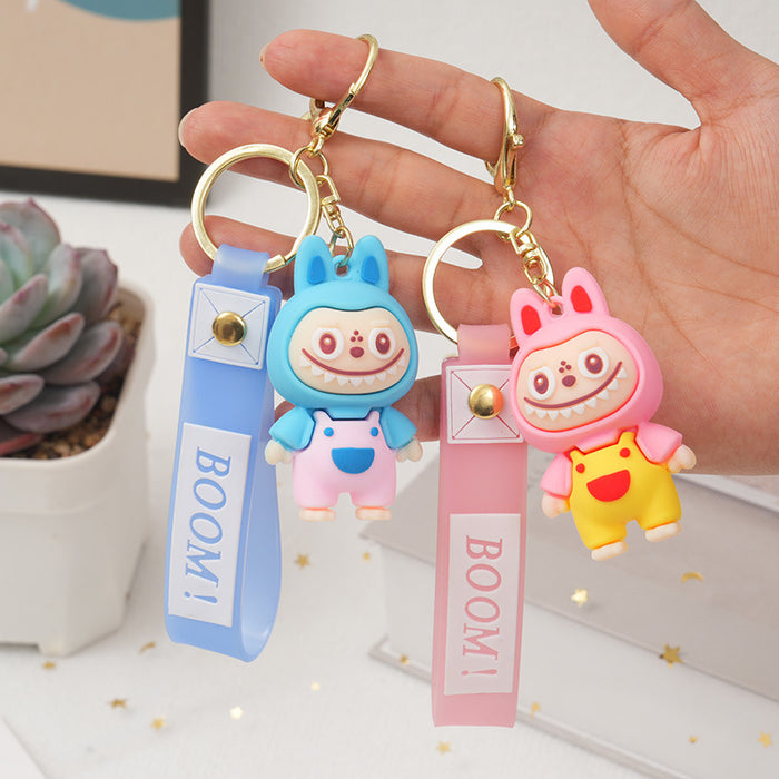 Wholesale Creative keychain, cute doll, backpack, car keychain, small gift pendant