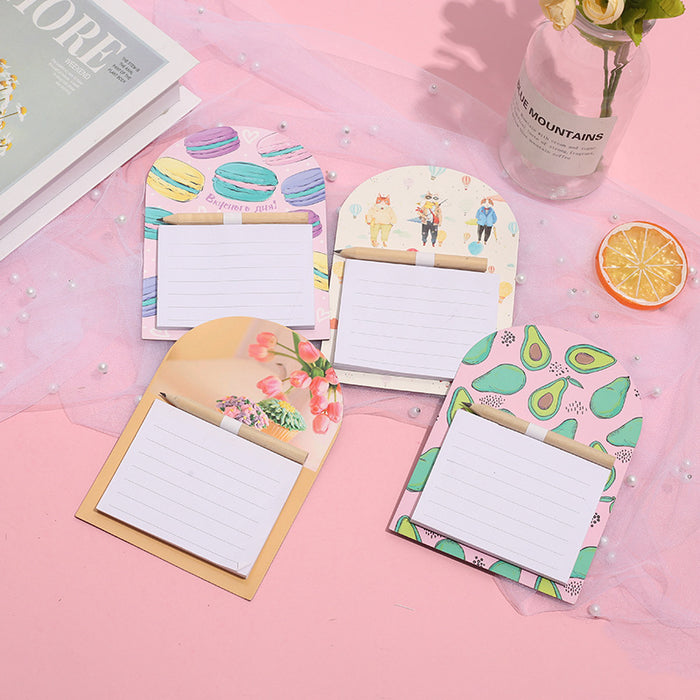 Wholesale Creative magnetic message board notepad tear cute notepad