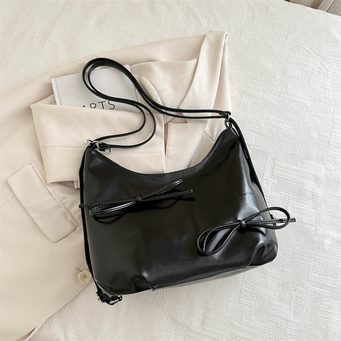 Wholesale Texture large capacity bag, new simple and fashionable single shoulder crossbody bag, commuting tote bag