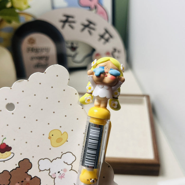 Wholesale Flocking Cute Grain String Music Gel Pen