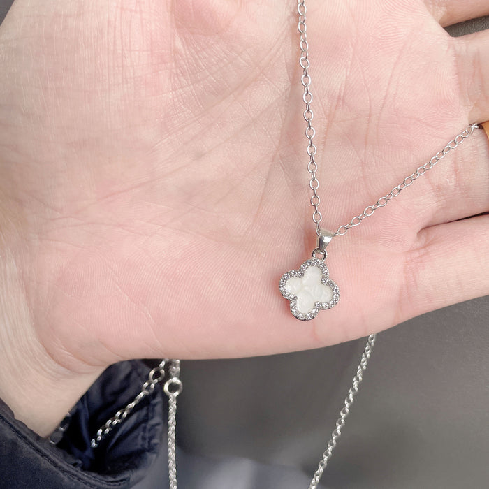 Wholesale Four-leaf clover necklace/ choker