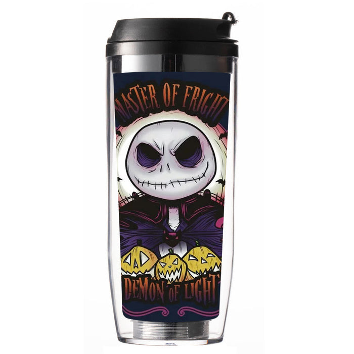 Wholesale Halloween Double Layer Plastic Straw Cup JDC-CUP-WuDuomei002