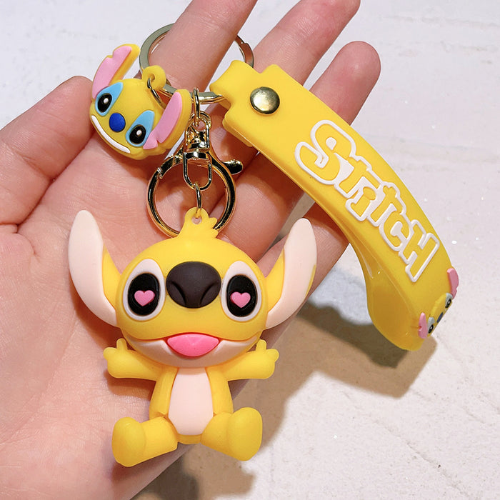 Wholesale Cartoon Silicone Doll Keychain JDC-KC-QiChao019