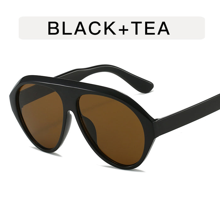 Wholesale Retro Toad Sunglasses Large Frame Street Photography High End Sunscreen Personalized Fashion Sunglasses