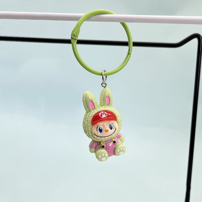 Wholesale Cute cartoon pendant doll small accessory keychain Mobile phone case decoration