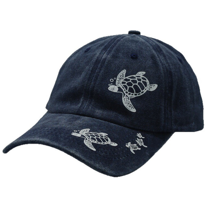 Wholesale Turtle Hot Stamping Baseball Sunshade Beach Truck Driver Dad Hat