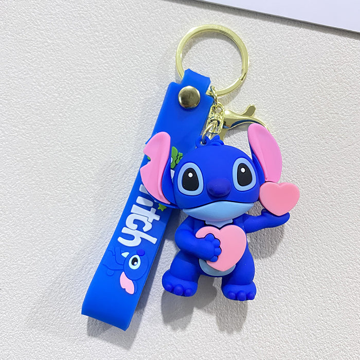 Wholesale Cute Cartoon Heart Keychain