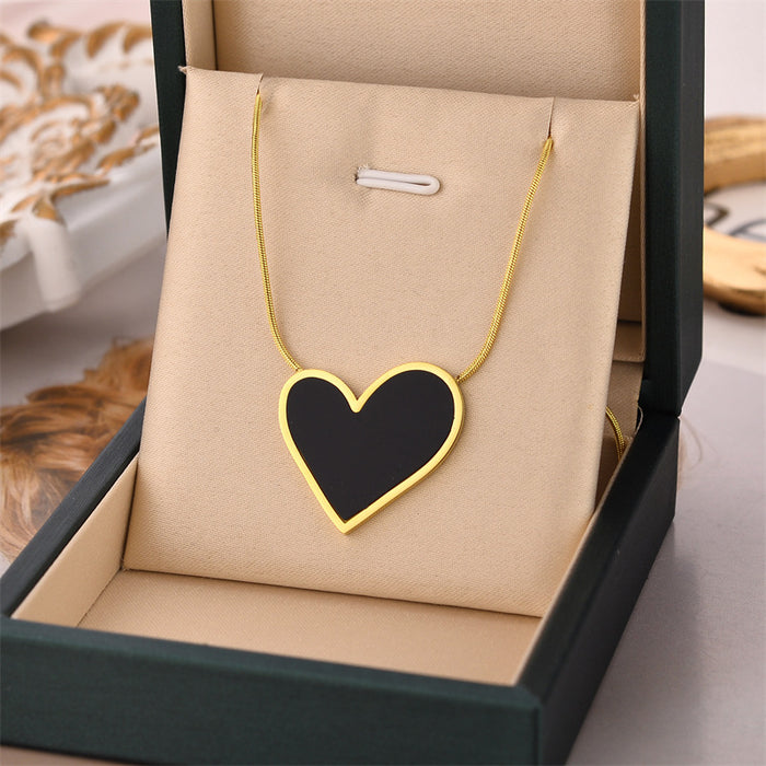 Wholesale Minimalist Titanium Steel Necklace JDC-NE-ChengY003