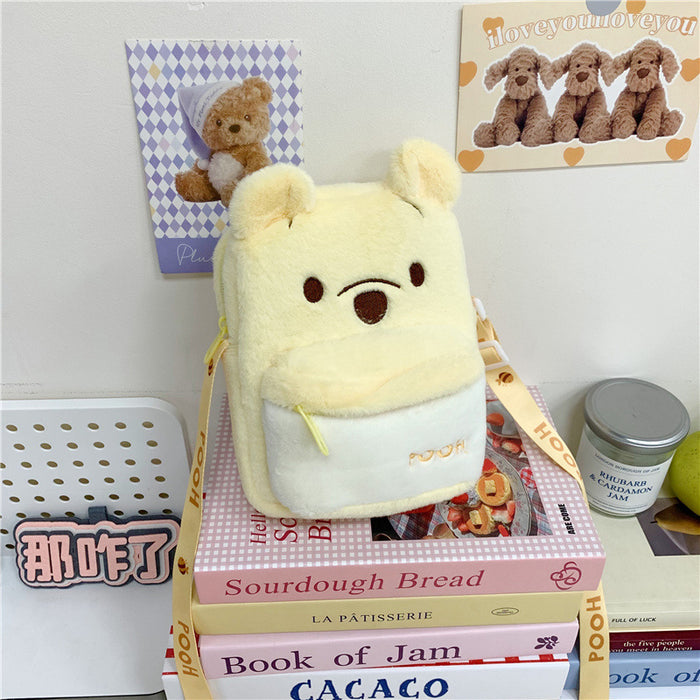 Wholesale Backpack Plush Bag Cartoon Doll Children' s Crossbody Bag