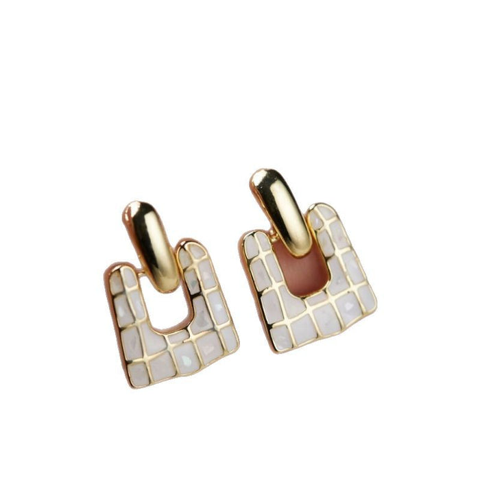 Wholesale Accessories, niche high-end pendant earrings, light luxury earrings, temperament earrings