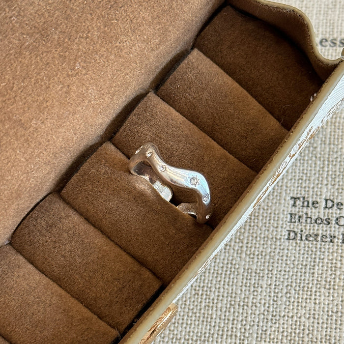 Wholesale Open ring, niche design, fashionable ring, light luxury, personalized star shaped index finger ring