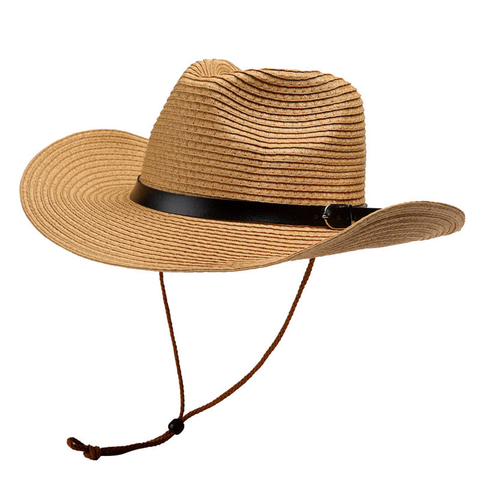 Wholesale Eaves sunshade straw hat, breathable sunshade hat, outdoor foldable sun hat