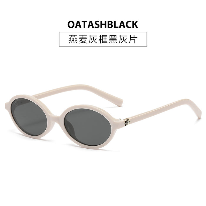 Wholesale Retro sunglasses oval sunglasses