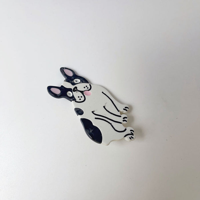 Wholesale Animal Dog Acetate Hair Clip JDC-HC-XingYi026