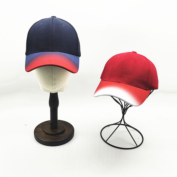 Wholesale Gradient baseball cap, outdoor sunshade hat, sun protection hat