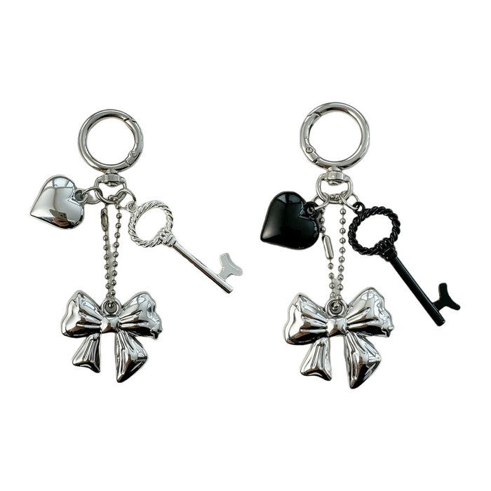 Wholesale Alloy Car Keychain Pendant Bow Women's Bag Couple Hanging Ornaments